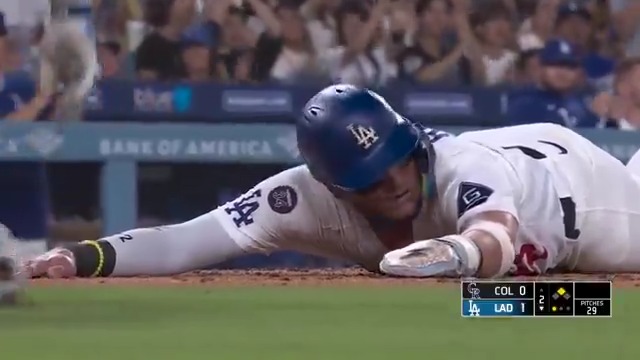 Four runs to start it off!
