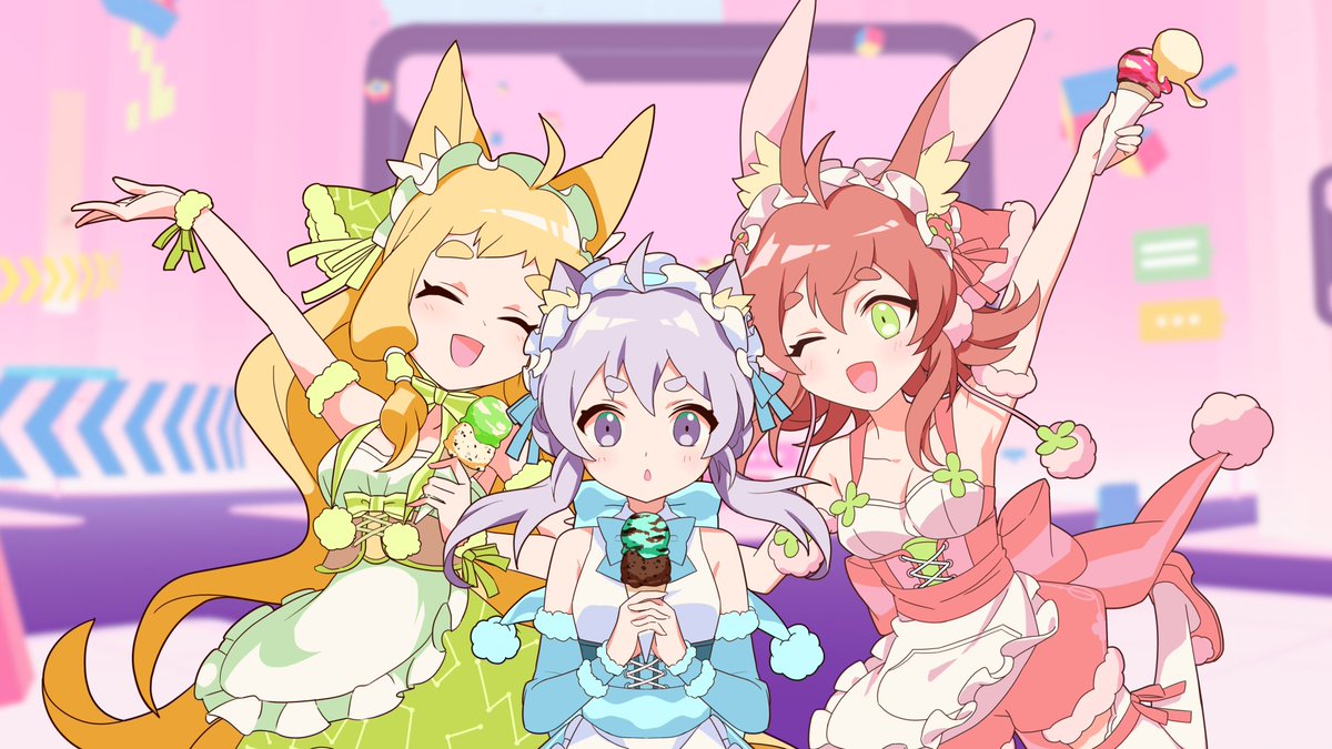[ ･〰･ ]【カフェミルクの3人がフェスタに参加するんだっテ！】 🛜フル版はコチラ！：