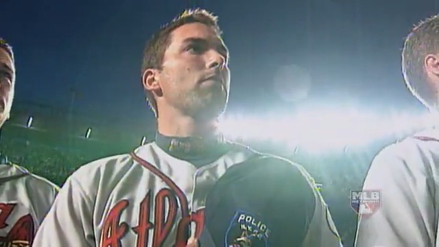 Just 10 days after 9/11, a baseball game was played between the Braves and Mets in New York. Some of the players that played in that game had local ties, including our own Mark DeRosa. 📺 “Remembering the Game for New York” - Tomorrow at 1pm ET on MLB Network