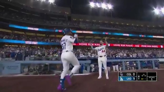 テオスカーが第24号ホームラン！ ベッツ、テオスカーが2者連続本塁打 🎥Los Angeles Dodgers
