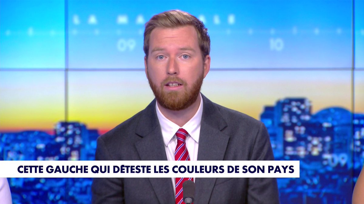 L'édito de Thomas Bonnet : «Cette gauche qui déteste les couleurs de son pays» dans #LaMatinale