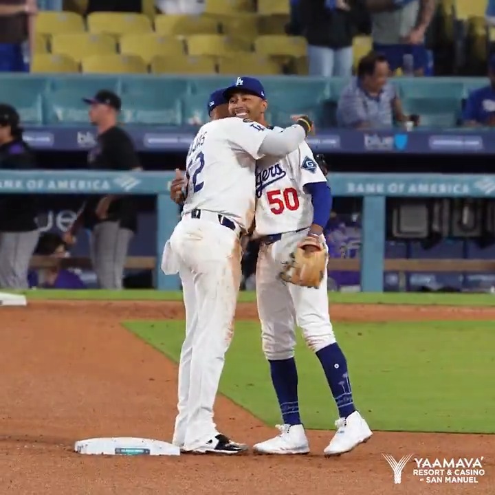 Victory formation! Dodgers x Yaamava' Resort & Casino