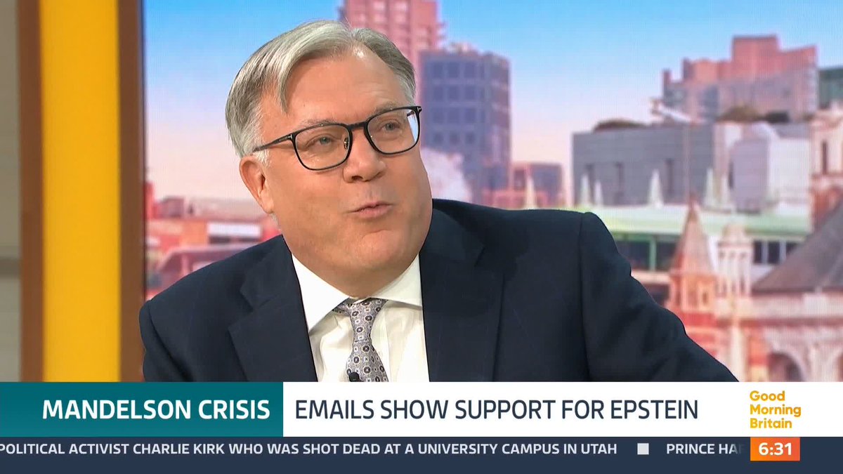 Keir Starmer is under growing pressure to sack Britain's Ambassador to Washington, Lord Mandelson, over his messages of support for the convicted paedophile Jeffrey Epstein. Ed Balls and Michael Gove discuss.
