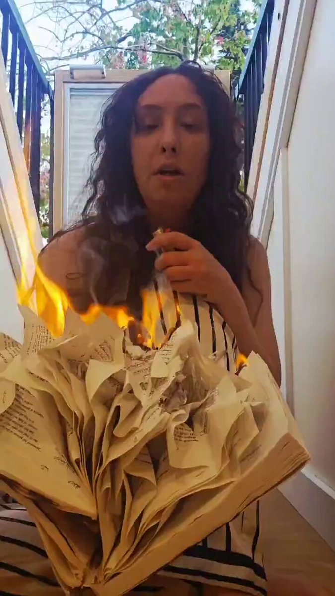 In remembrance of the 24th anniversary of 9/11 Ara American burned a quran and delivered this message to the Islamic community. - Ara American Team