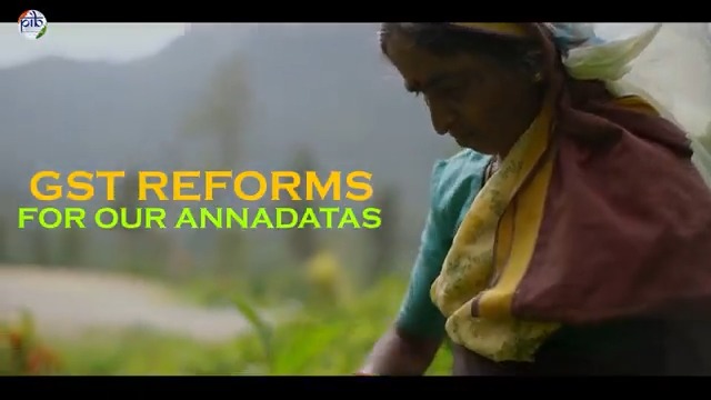 GST Reforms in Agriculture: A Farmer-Friendly, Pro-Rural, and Pro-Sustainability Step🌾✨ ✳#GST rationalisation in agriculture is a transformative, farmer-centric reform. By lowering costs across fertilisers, machinery, dairy, aquaculture, and logistics, it not only raises farm incomes but also strengthens cooperatives, boosts rural enterprises, and promotes sustainable practices ✳This holistic reform enhances productivity, reduces wastage, improves competitiveness against imports, and takes India closer to Atmanirbharata in food security Read more: Ministry of Information and Broadcasting Agriculture INDIA #GSTReforms #NextGenGST