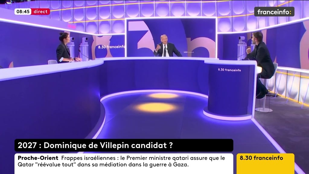 🔴 Sébastien Lecornu Premier ministre ➡️ ”Il a un devoir vis-à-vis des Français. Il ne va pas jouer éternellement le petit garçon qui amuse le Président, un verre de whisky à la main. Il ne doit pas être le gentil toutou de Monsieur le Président", dit Dominique de Villepin