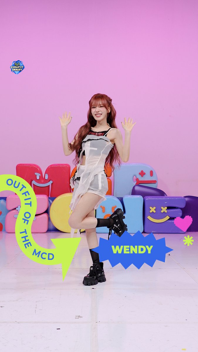 𝟐𝟓𝟎𝟗𝟏𝟏 𝑶𝒖𝒕𝒇𝒊𝒕 𝑶𝒇 𝑻𝒉𝒆 𝑴𝑪𝑫 : 𝑶𝑶𝑻𝑴 with WENDY (웬디) 잠시 후 저녁 6시! 엠카 본방사수 잊지마세요 🫶 #MCOUNTDOWN #엠카운트다운 #OOTM #WENDY #웬디