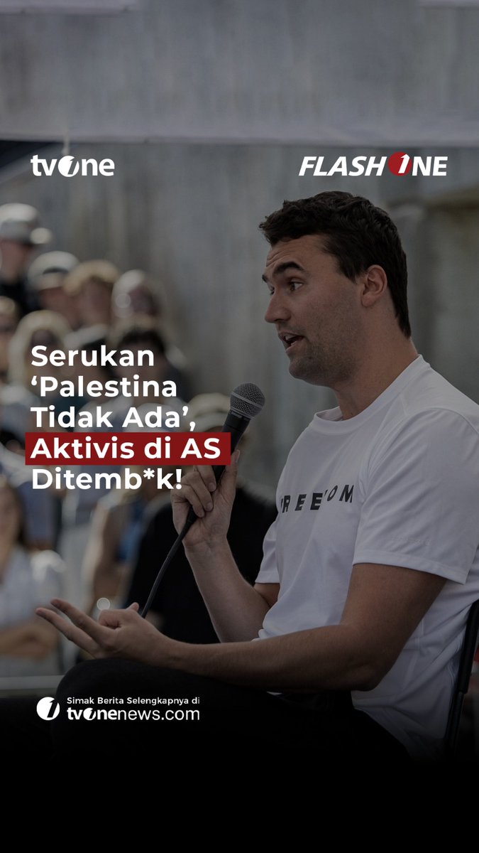 Viral di media sosial, sebuah aksi penemb*kan kepada seorang aktivis asal Amerika Serikat, Charlie Kirik pada hari Rabu (10/9) pagi waktu setempat. Penemb*kan ini disinyalir karena statement nya yang menyebutkan “Palestina itu tidak ada” pada beberapa waktu lalu. Namun, motif penemb*kan masih belum diketahui karena apa. Selengkapnya di video berikut ini! #CharlieKirk #Palestina #ViralMedsos #ViralAS #AktivisAmerika #FYI05 #MF03
