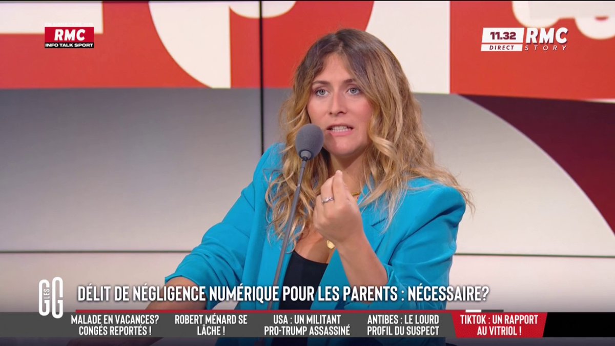 🗣️💬 Flora Ghebali sur Tiktok : "Si je te montre mon Tiktok, 9 contenus sur 10 sont sur l'écologie. Mourad, c'est le rugby. C'est une bulle. Quand c'est le sport ou la cuisine, c'est inoffensif. Quand c'est une propagande, quelle qu'elle soit, c'est plus problématique." #GGRMC
