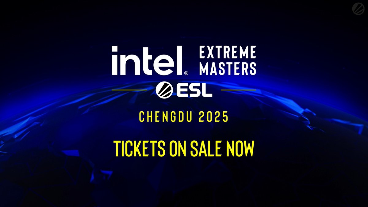 #IEM Chengdu 2025 tickets are LIVE 🇨🇳 Join us to watch challengers clash with champions this November, as IEM makes its return to China! 🐼🏮 Get yours NOW 🎟️