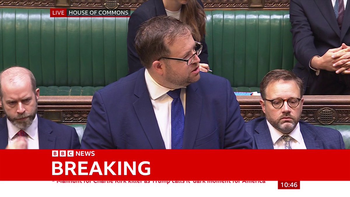 "The prime minister has asked the foreign secretary to withdraw [Peter Mandelson] as ambassador to the United States," Foreign Office Minister Stephen Doughty tells MPs in the Commons Follow live reaction: