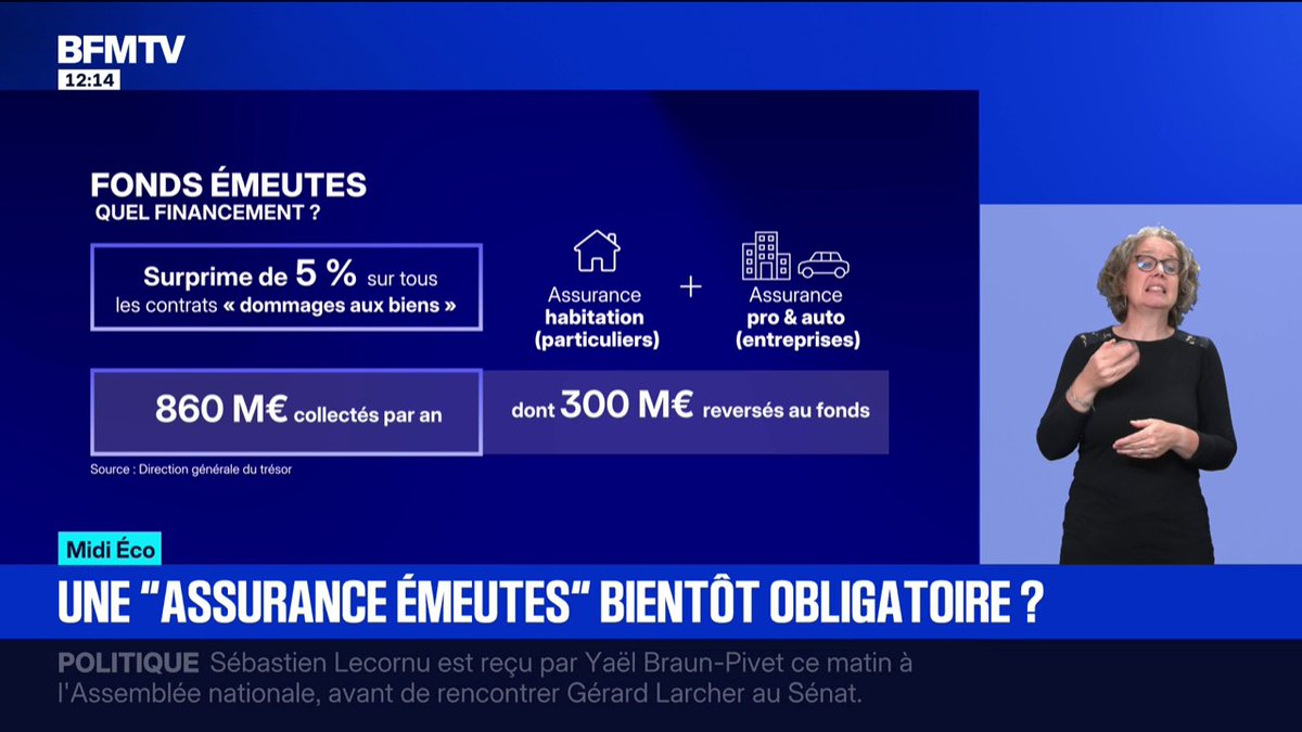 Une "assurance émeutes" bientôt obligatoire? Sofiane Aklouf