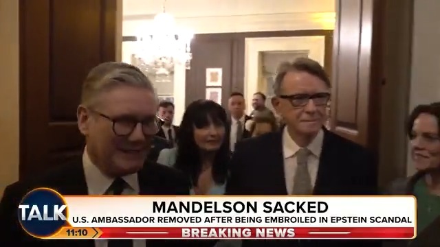 Reform's leader Nigel Farage says it would be "very tempting" to become the UK's Ambassador to the United States, after Keir Starmer removed Peter Mandelson. Alex Phillips | Nigel Farage MP