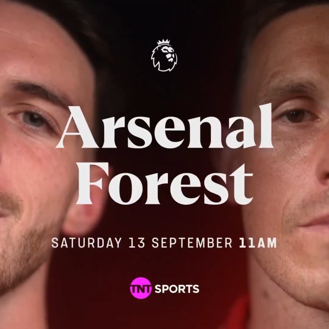 The international break is over, and club football is back 💪 Join us for Arsenal vs Nottingham Forest this Saturday at 11am 🔴🌳 📺 TNT Sports &amp; discovery+ UK