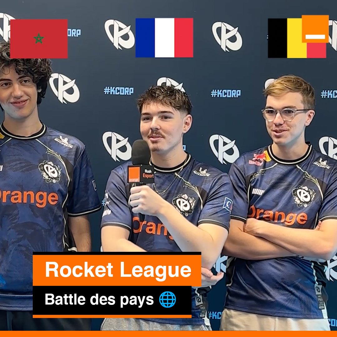 Avant qu'ils décollent pour les Worlds #RLCS, on est allés faire un petit battle des pays avec les 3 pitchounes Rocket League de la Karmine Corp ! Plutôt Maroc 🇲🇦, France 🇫🇷 ou Belgique 🇧🇪 ? La réponse ici 👇