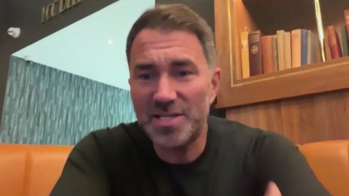 "Tell me a bigger fight in boxing that Tyson Fury vs Anthony Joshua?!" Eddie Hearn has his say on the likelihood of a Joshua vs Fury fight 👀