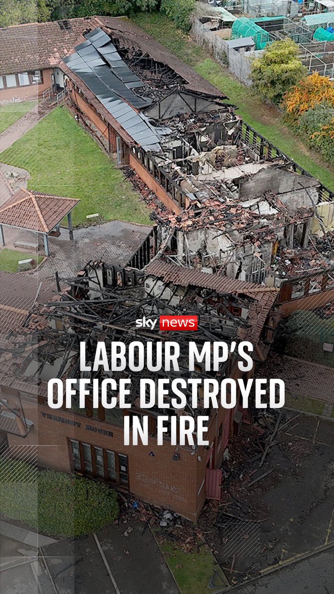 A man has been arrested on suspicion of criminal damage and arson after a fire at the constituency office of Labour MP Sharon Hodgson. 🔗 Read more