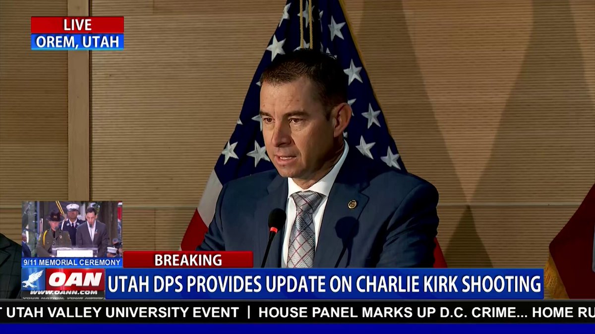Utah DPS Commissioner Beau Mason announces that he spoke with Erika following the assassination of her husband, Charlie Kirk. Click here for more: