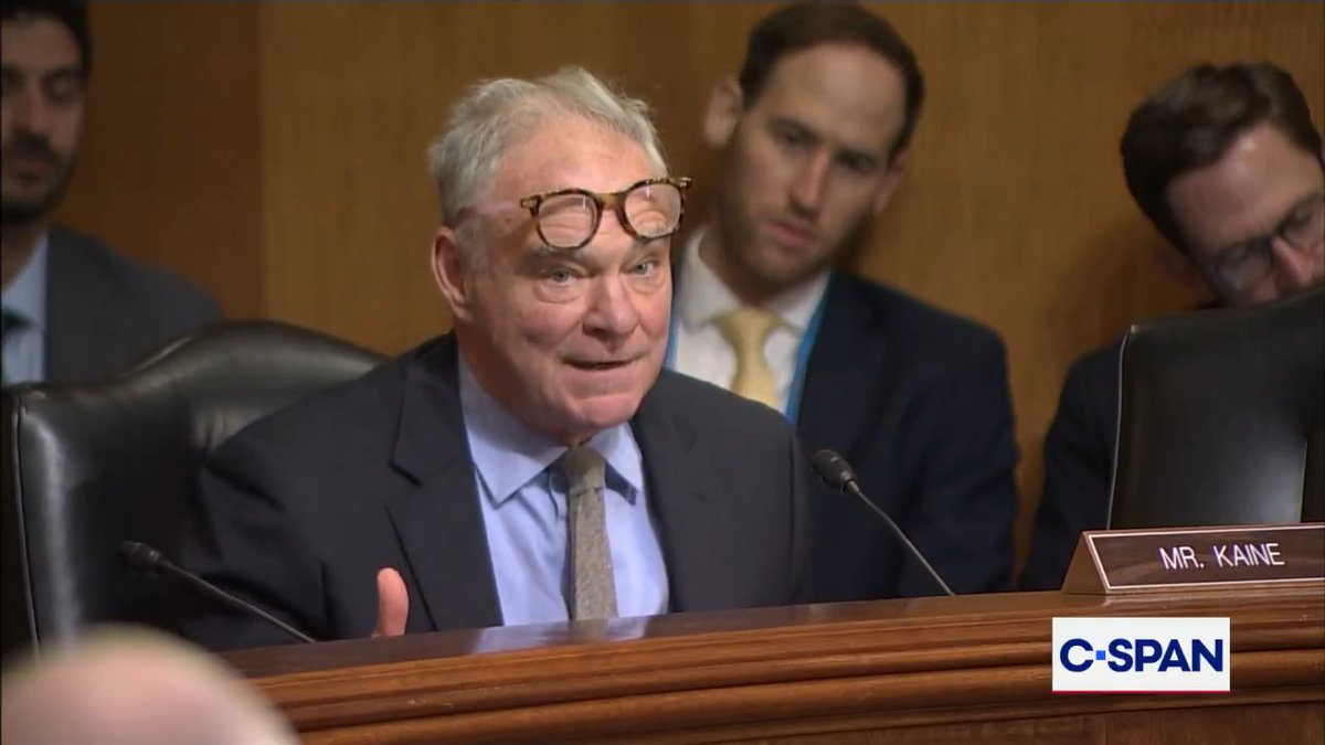 .Senator Tim Kaine laments recent acts of political violence following death of Charlie Kirk.