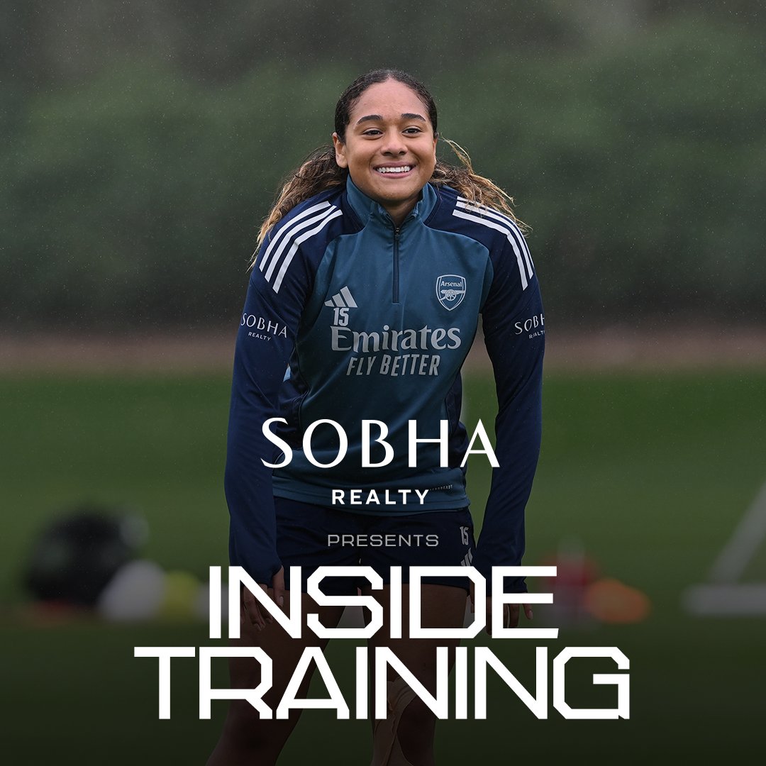 Sprinting towards matchday ⚡️ The latest episode of Inside Training is now live, Gooners 👇