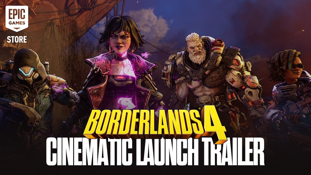 Ready to wreak havoc? Play solo or rally your crew of Vault Hunters because #Borderlands4 is available now! 🔥