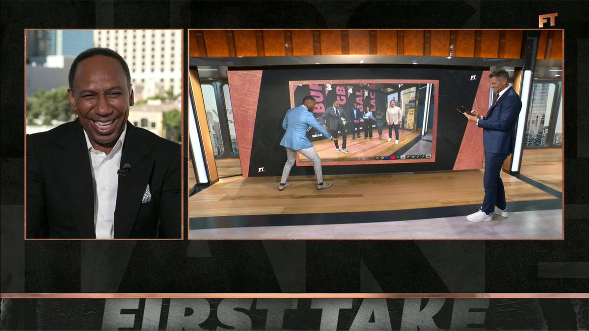.Ryan Clark and Dan Orlovsky analyze Stephen A Smith's dance moves 😂