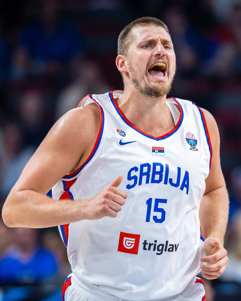 Nikola Jokic’s #EuroBasket campaign was nothing short of his usual greatness 🃏 22.3 PTS | 9.0 REB | 4.2 AST | 66.2% FG | 1.8 STL