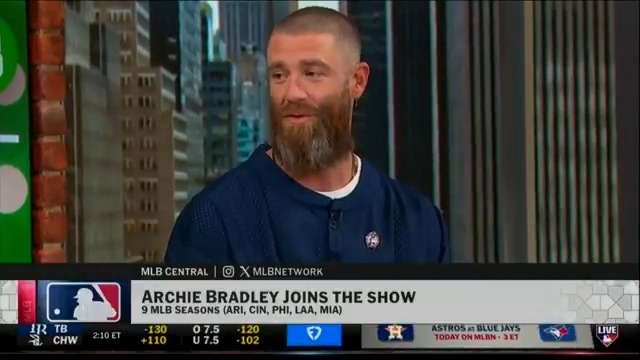 9-year Big Leaguer Archie Bradley joins us in studio for #MLBCentral! Archie Bradley looks back on his playing days and greatest memories from his career.