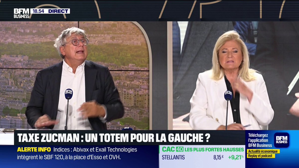 Taxe Zucman : un totem pour la gauche ? "Les revenus professionnels doivent être intégrés, afin que les 175 milliardaires de ce pays soient taxés à plus de 2 %." 💬 Eric Coquerel, Député LFI et président de la commission des Finances de l’Assemblée nationale 🎙️ Hedwige Chevrillon