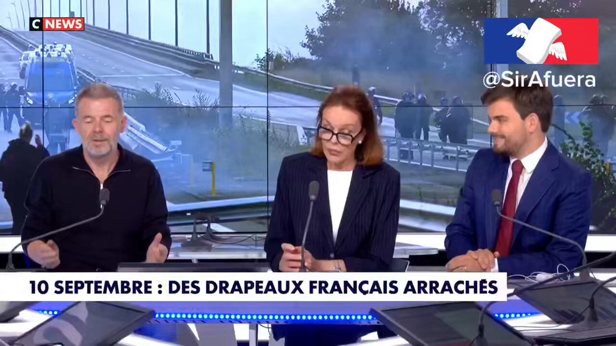 🔴💸 ALERTE : Éric Naulleau détruit les manifestants du 10 Septembre qui ont arraché des drapeaux français. "Quel est le problème avec la France pour ces gens ? Ils bénéficient des aides et de la culture. Si c’est insupportable, il faut aller ailleurs." (CNEWS) BIM. AFUERA!
