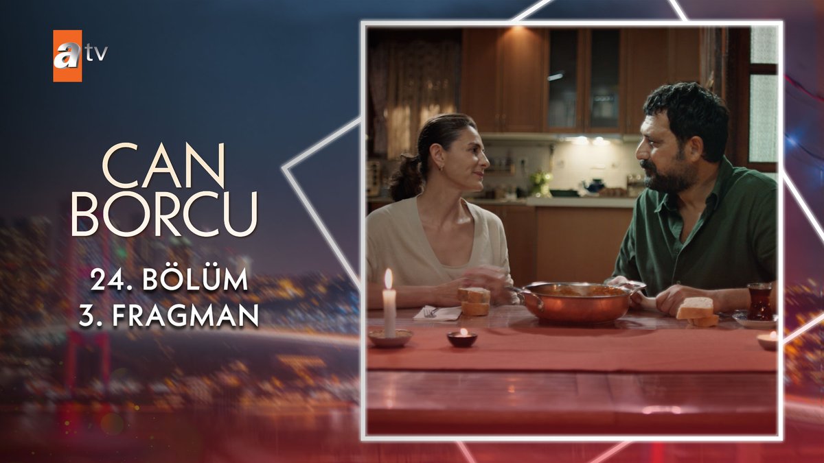 “Meğer senin için saklamış kalbim zamanı…” 24. Bölüm 3. Tanıtım ⚖️ #CanBorcu yeni bölümüyle Cumartesi 20.00’de atv’de. ✨ atv