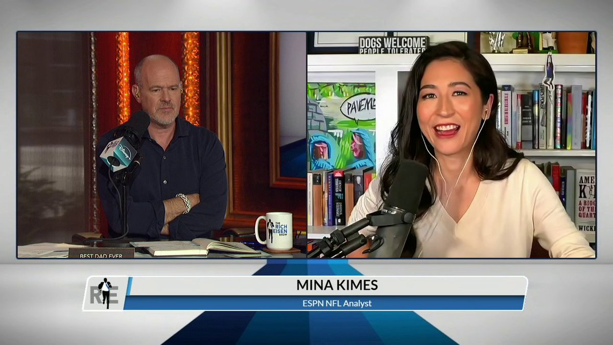 "Is that Packers' run defense as good as they looked Week 1? I think we're going to find out tonight." Mina Kimes on the Packers ahead of their game against the Commanders ✍️ Stream Rich Eisen Show on Disney+ and the ESPN App.