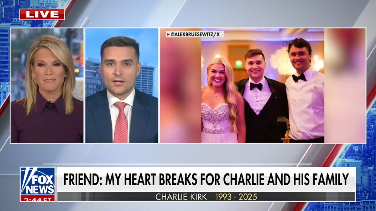 “We need to get this killer." Trump advisor Alex Bruesewitz says he will add $25,000 to the FBI’s $100,000 reward for information leading to the person responsible for Charlie Kirk’s assassination.
