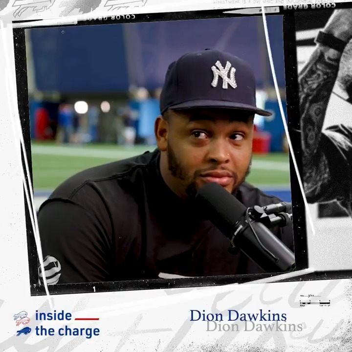 "Anything can happen when Josh is on the field." - Dion Dawkins #GoBills | 📺: