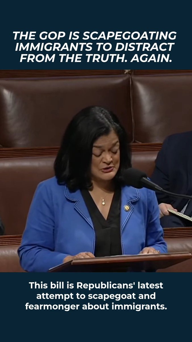 Let’s be clear: H.R. 3486 isn’t about safety. It’s about scapegoating immigrants to distract from a cover-up of the rich and powerful. The American people deserve better.