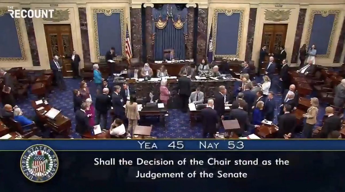 45-53: The Senate goes “nuclear,” changing rules to vote on nominees in blocs. The GOP is aiming to speed up confirmation of President Trump’s nominees, such as judges.