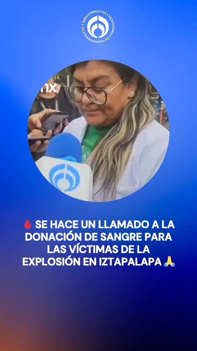 ⚠️ "Hace falta mucha sangre"🩸 Tras la explosión sucedida en el puente de La Concordia, personal médico hace un llamado a la donación de sangre para las víctimas. 🙏 📹: Lizbeth Hernández #Noticias #Viral #Pipa #Iztapalapa
