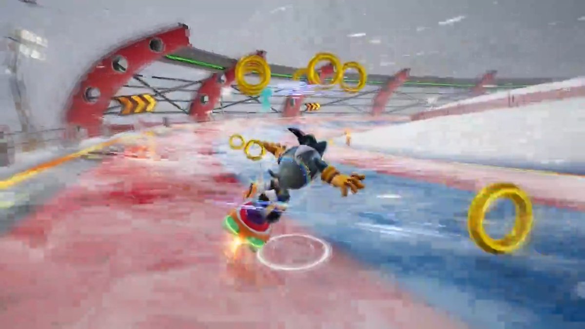 ✨ Stage Spotlight: Blizzard Valley ✨ A snowy mountain stage where Dr. Eggman is mining for resources... ❆ Watch out! Frozen roads and blizzards may make it tough to control your vehicle! Pre-order today: