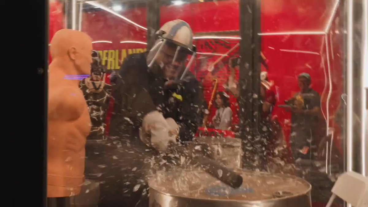 A week later and we're still cleaning up the mess you made at our PAX West Rage Room 🤣