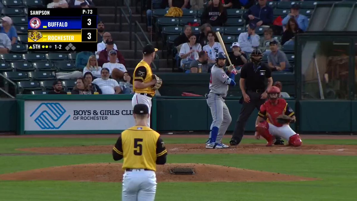 Meanwhile, in Rochester... Anthony Santander just went deep!