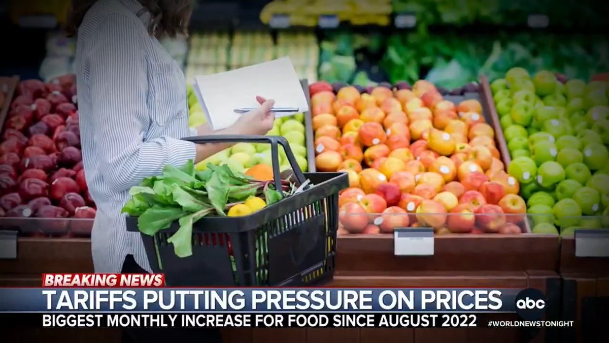 Food prices had the biggest monthly increase since August 2022, and are now 2.7% higher than a year ago, according to the latest inflation report from the Bureau of Labor Statistics. Rebecca Jarvis reports as Americans pay more for beef, fruit and coffee.