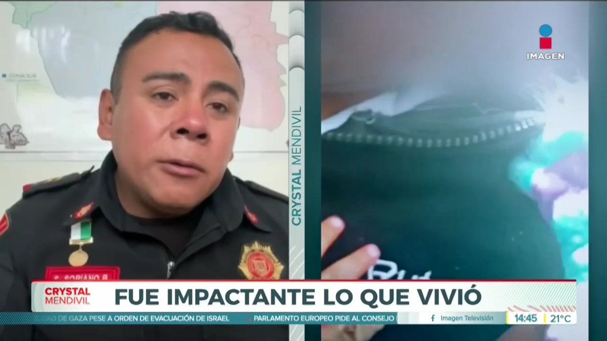 "No hay nada que te prepare para ver una niña quemada con su abuelita. Le pido a la familia de la señora Alicia que me perdonen porque ya no pude hacer más", esto nos dijo el oficial que ayudó a una señora con su nieta de 2 años en medio de la explosión en #Iztapalapa