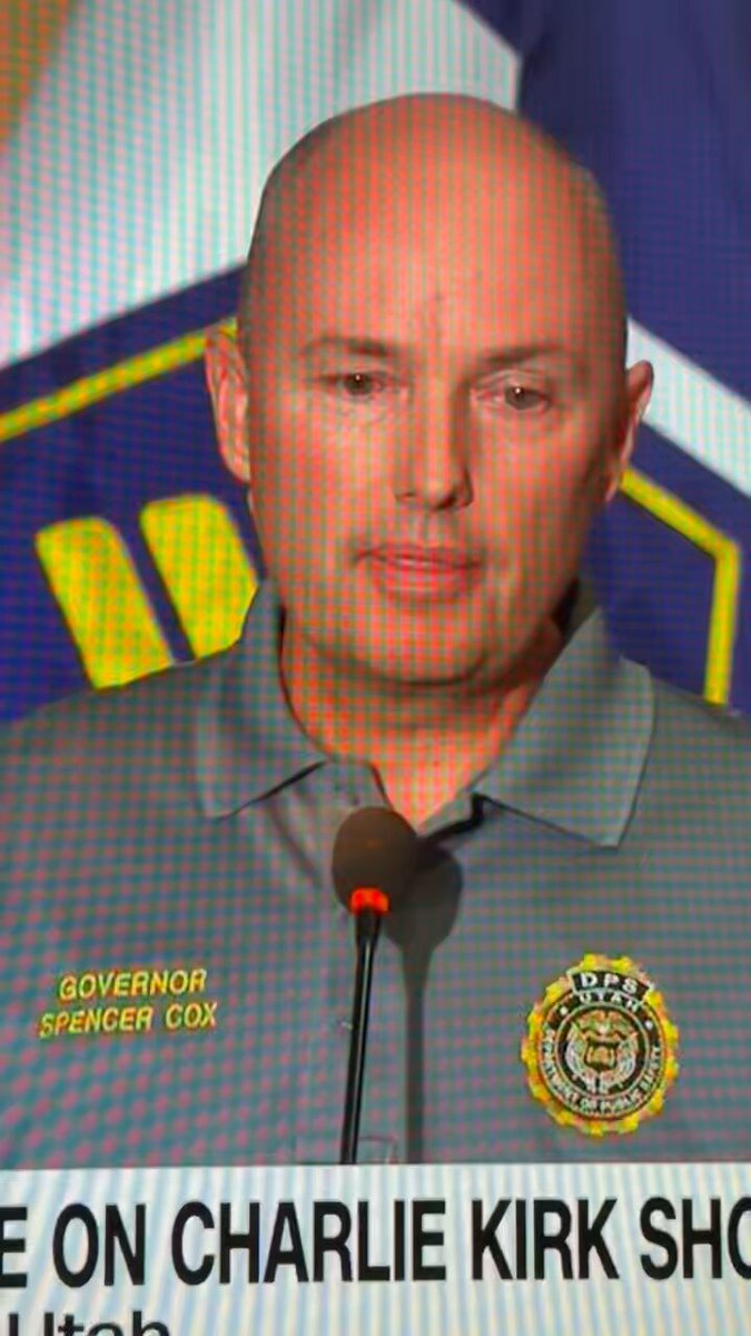 BREAKING: Utah Governor Spencer Cox confirms what I said earlier today. There is a ton of disinformation out there regarding the killing of Charlie Kirk, and our foreign adversaries are trying to divide us farther over this assassination. Don’t fall for it.