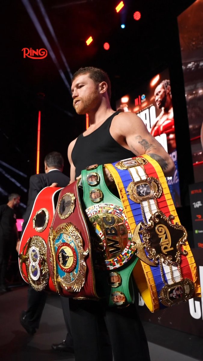 Will Canelo still be holding all the gold following Saturday night? 👀 #CaneloCrawford live on Netflix l #RiyadhSeasonCard | Riyadh Season | Sept 13th 🥊
