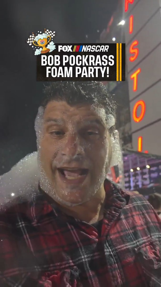 FOAM PARTY BOB CANNOT BE CONTAINED.