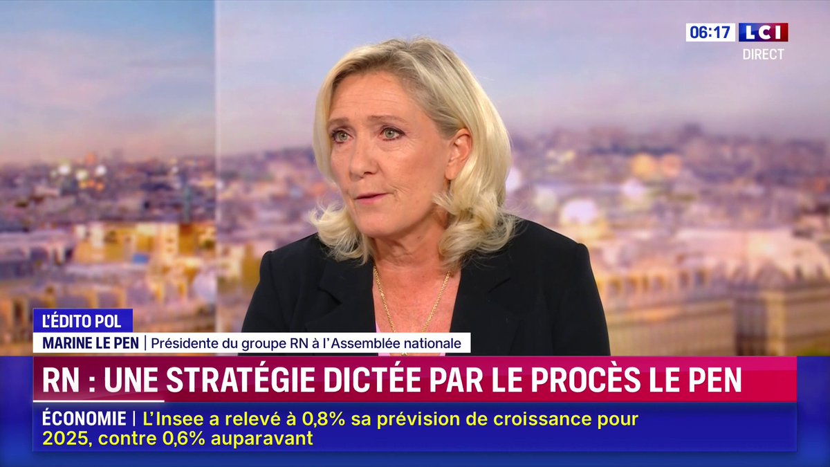 RN : une stratégie dictée par le procès de Marine Le Pen ▶️ L'édito politique de Christophe Barbier