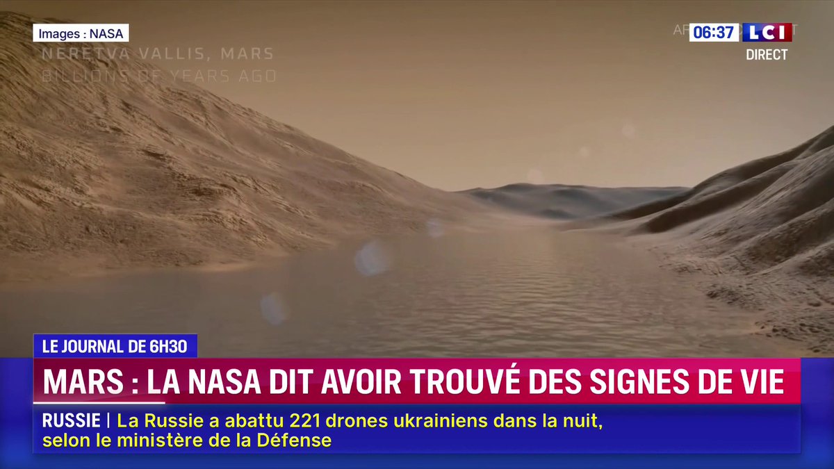 La Nasa annonce avoir découvert un potentiel "signe de vie" sur Mars