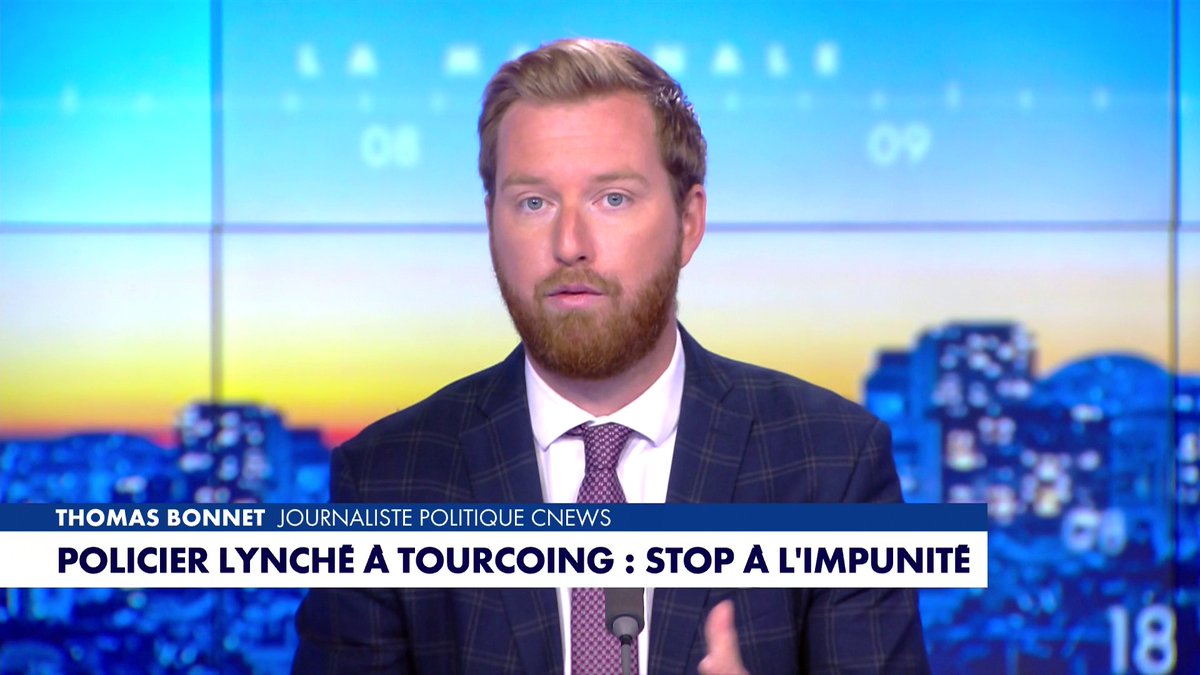 L'édito de Thomas Bonnet : «Policier lynché à Tourcoing : stop à l'impunité» dans #LaMatinale
