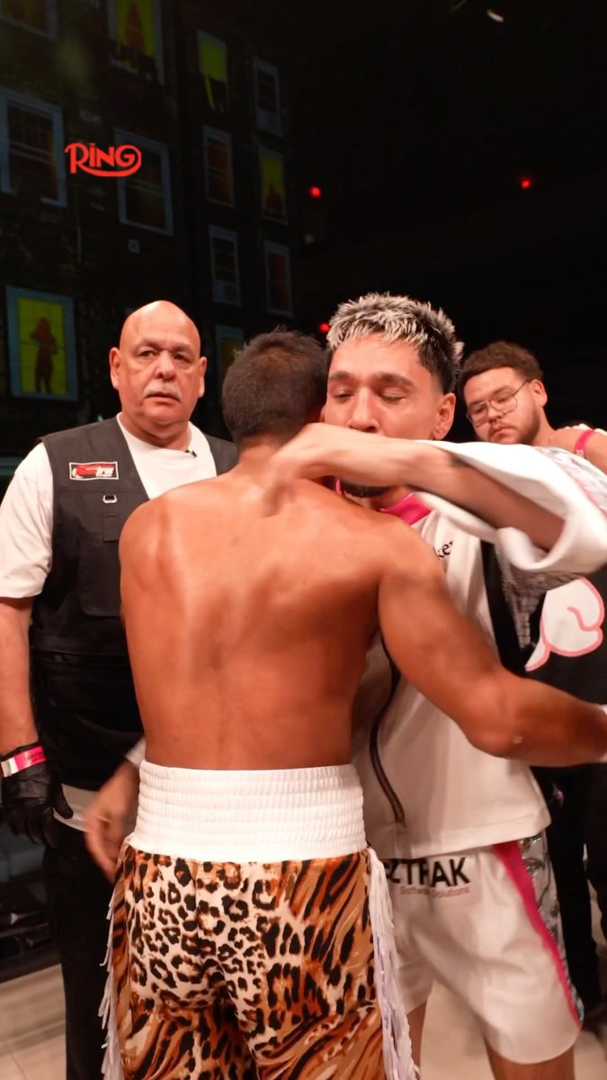 Nothing but respect after battle 🤝 Watch The Underdog on DAZN