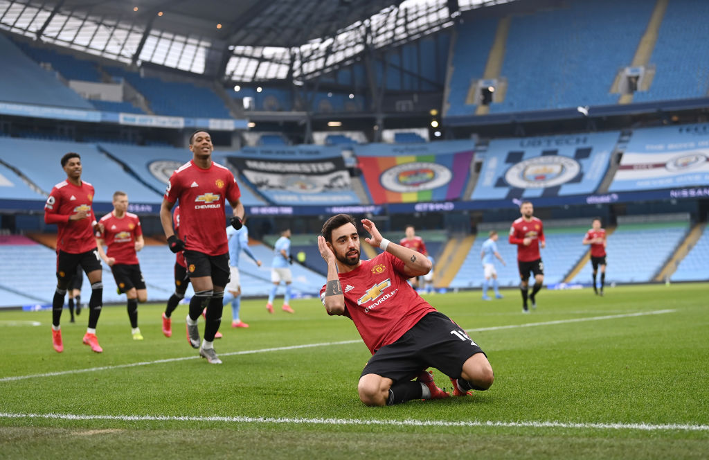 2' – Bruno Fernandes (P) 50' – Luke Shaw What a Manchester derby this one was 😍